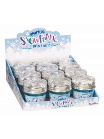 TOYSMITH - Slime with Sparkle Snowflake Mix-Ins NO COLOR