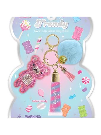 HOT FOCUS - Trendy Lip Gloss with Key Chain NO COLOR