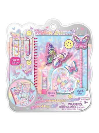 HOT FOCUS - Tie Dye Butterfly Journal Set NO COLOR