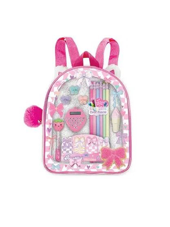 HOT FOCUS - Writing Stash Bowtiful Mini Backpack NO COLOR