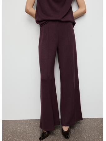 MANGO - Seam-detail Straight-fit Pants MEDIUM PURPLE