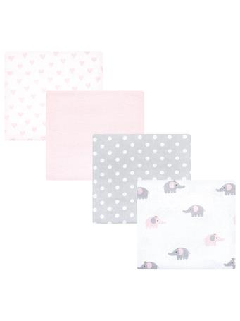 BABYVISION - Hudson Baby Cotton Flannel Receiving Blankets NO COLOR