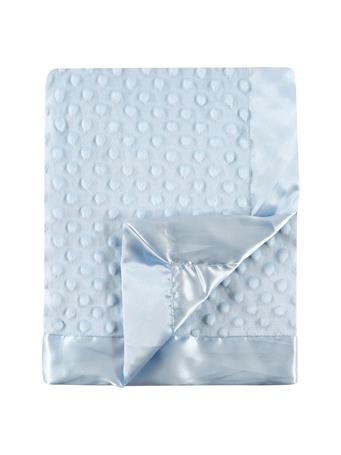 BABYVISION - Hudson Baby Plush Mink Blanket BLUE