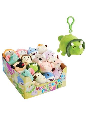 LINZY TOYS INC - Smoochy Pals Backpack Clips NO COLOR