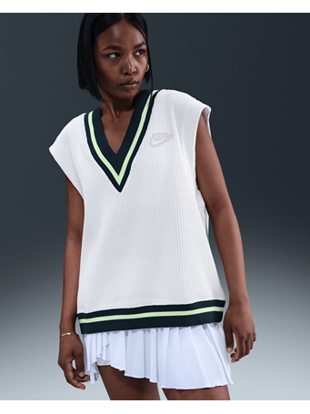 NIKE - Sportswear Women's Waffle-Knit Vest SAIL WHITE