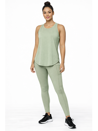 RBX - Set of 2 Tank top With Capri NEW SAGE