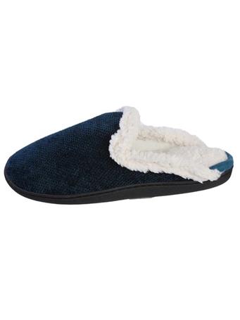 ROXONI - Chenille Slipper BLACK