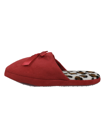 Cheetah Indoor Slippers RED