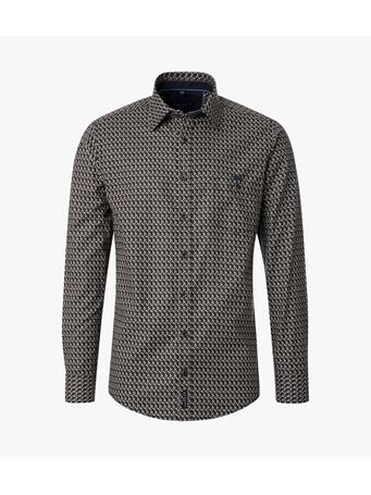 CASA MODA - Casual Shirt 200 BROWN