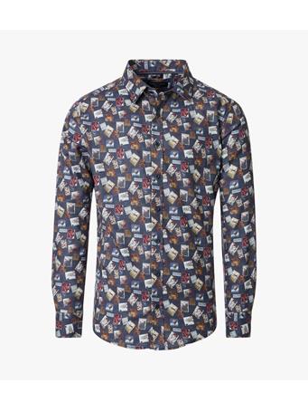 CASA MODA - Casual Shirt 100 BLUE