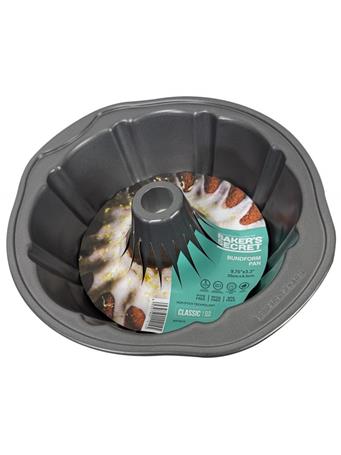 EURO-WARE INC - Baker's Secret - Non Stick Heavy Gauge Bundform Pan BLACK