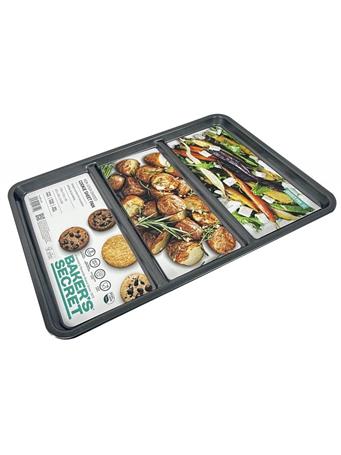 EURO-WARE INC - Baker's Secret - Non Stick Three Section Sheet Pan BLACK