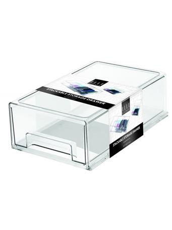 EURO-WARE INC - Stackable Storage Drawer CLEAR