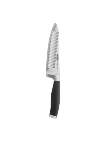 STELLAR - James Martin - Scalloped Chef's Knife STAINLESS STEEL