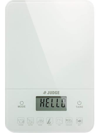 JUDGE - Kitchen Diet Digital Scale WHITE