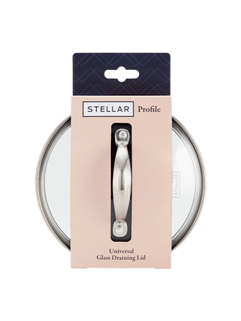 STELLAR - Profile - Draining Lid STAINLESS STEEL