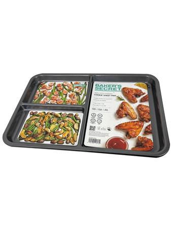 EURO-WARE INC - Baker's Secret - Non Stick Three Section Sheet Pan BLACK