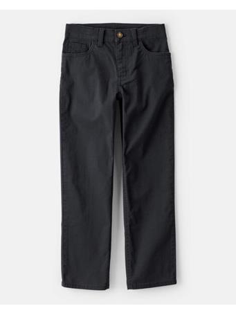 CARTERS - Boys Cotton Chino Pants BLACK