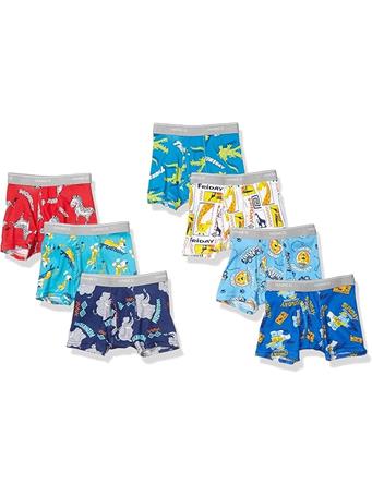 HANES - Boys Toddler Comfort Flex Waistband Boxer Briefs - Set of 7 MULTI