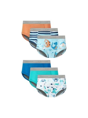 HANES - Infants/Toddlers Potty Trainer Briefs Underwear Pack MULTI