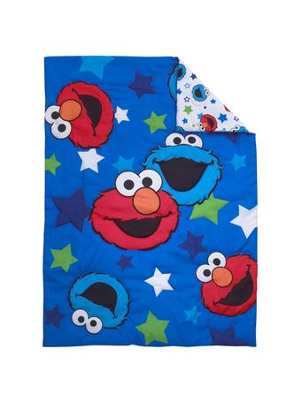 NOJO - Sesame Street Awesome Buds 4-Piece Toddler Bed Set NO COLOR