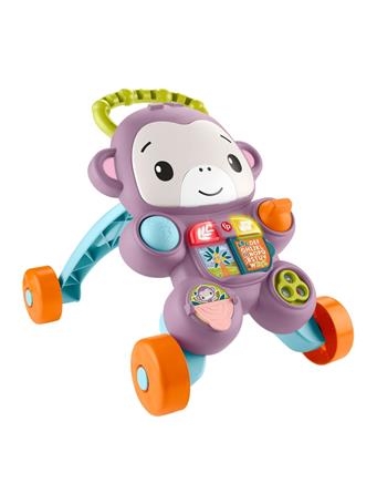 FISHER PRICE - Learn With Me Purple Monkey Walker NO COLOR