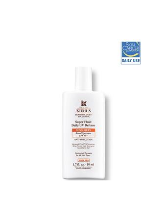KIEHL'S - Super Fluid UV Defense Daily Facial Sunscreen SPF 50+ NO COLOUR