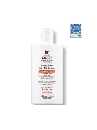 KIEHL'S - Super Fluid UV Defense Daily Facial Sunscreen SPF 50+ NO COLOUR