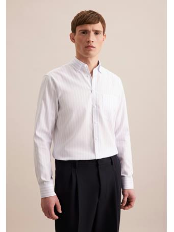 SEIDENSTICKER - Regular Business Shirt Stripe LGH BLUE