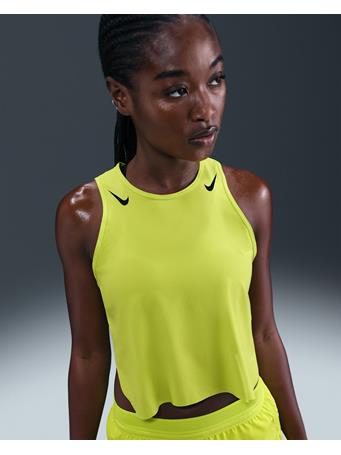 NIKE - AeroSwift Women's Dri-FIT ADV Cropped Running Tank Top CYBER