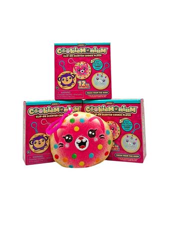 COOKIEMONIUM - Mini Mystery Scented Cookie Clip-On Plush - Assorted NO COLOR