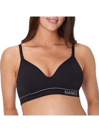 HANES - Maternity Bra BLACK