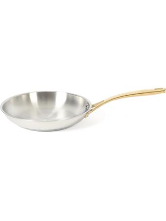 MARTHA STEWART - Castelle 9.5 Inch Stainless Steel Frying Pan STAINLESS STEEL