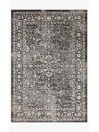 LOLOI RUGS - Odette Area Rug CHARCOAL / SILVER