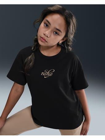 NIKE - Sportswear Big Kids' (Girls') T-Shirt BLACK