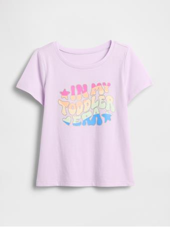GAP - B-Day Graphic T-Shirt PALE LILAC