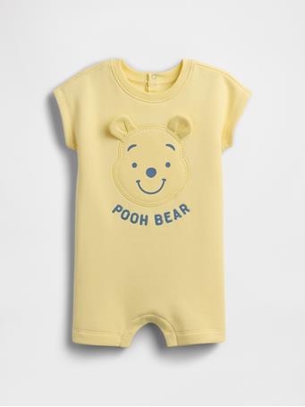 GAP - Baby Winnie The Pooh VintageSoft Shorty One-Piece SPRING YELLOW