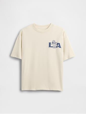 GAP - Kids Relaxed Graphic T-Shirt CHINO