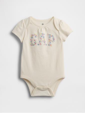 GAP - Baby Organic Cotton Floral Logo Bodysuit MULTI DITSY FLORAL