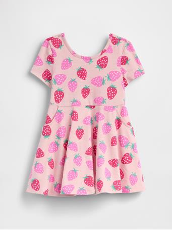 GAP - Baby & Toddler Mix & Match Twirl Dress STRAWBERRY