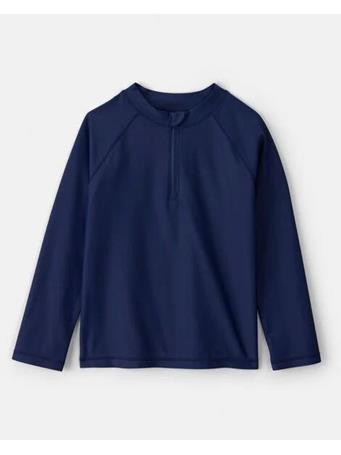 CARTERS - Boys Long-Sleeve Rashguard Top NAVY