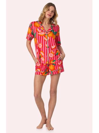 ROOM SERVICE - Sienna Short Knit Pj Set PINK STP