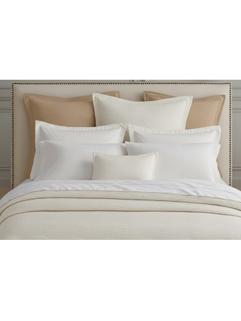 MARINER HOME - Wave Euro Sham SALT WHITE