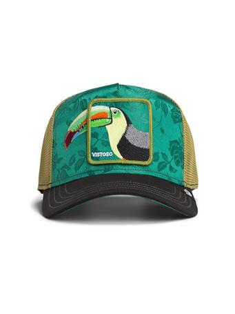 GOORIN BROS - Belize Toucan Trucker Cap GREEN