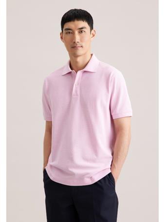 SEIDENSTICKER - Regular Polo Uni 42 PINK