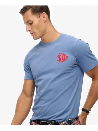 SUPERDRY - SD&Co. Relaxed T-Shirt BAY BLUE