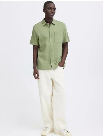 BLEND CLOTHING  - BHFILLIP SHIRT - Short-Sleeved OIL GREEN