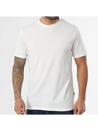 BLEND CLOTHING  - Hemmet Tee SNOW WHITE