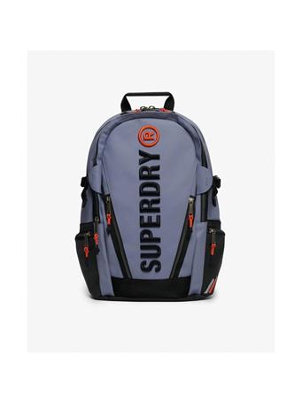 SUPERDRY - Tarp Embroidered Rucksack GRANITE BLUE