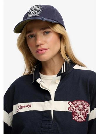SUPERDRY - Vintage Crest Baseball Cap DARK NAVY